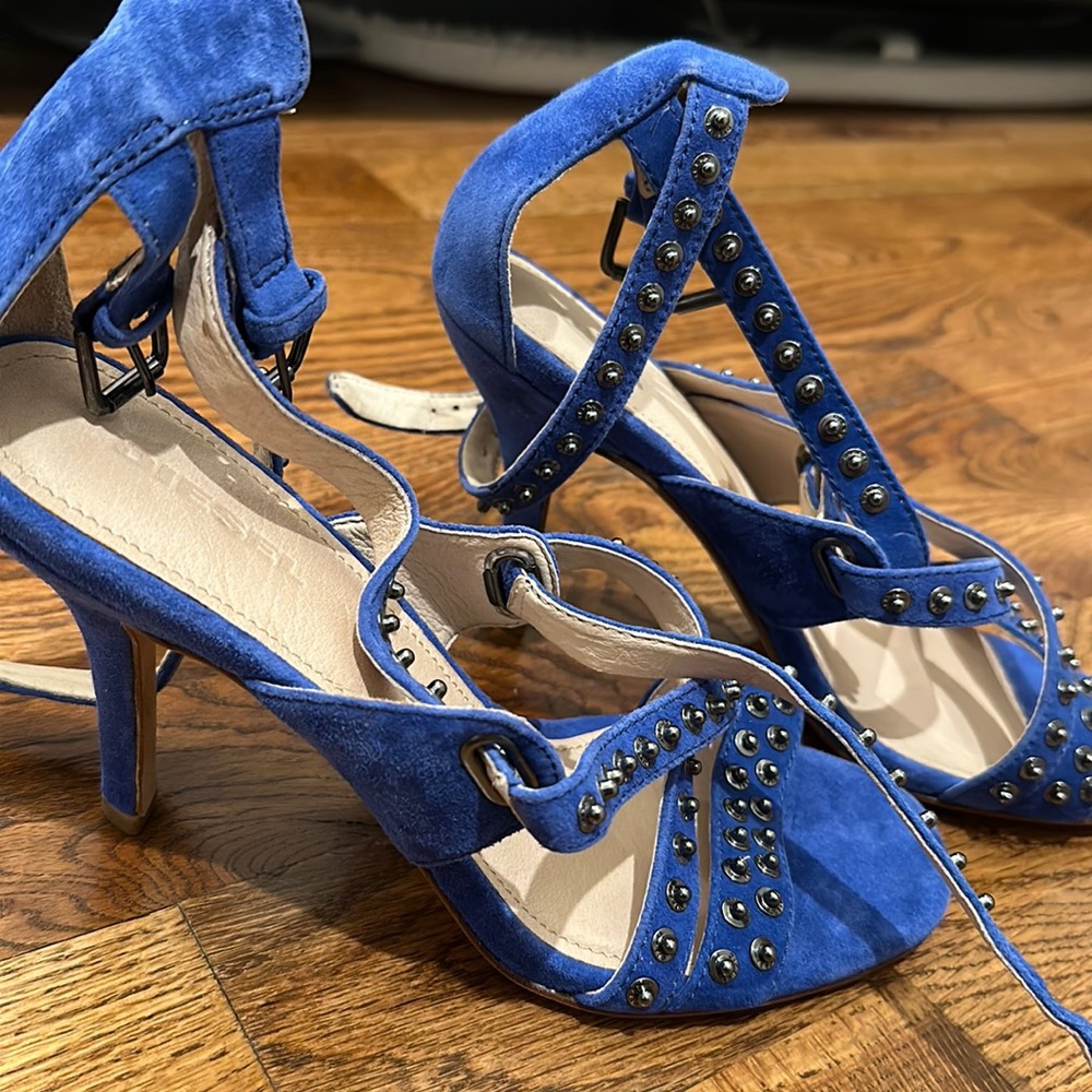 New diesel suede heels size 38